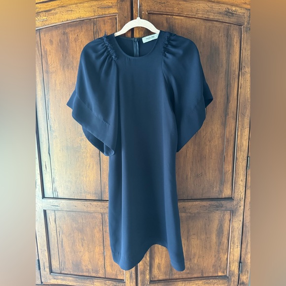Rachel Comey | Mini Dress in Navy | 4 - Picture 2 of 6